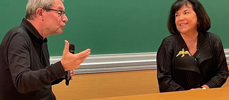 Martine Liautaud and Bruno Dranesas