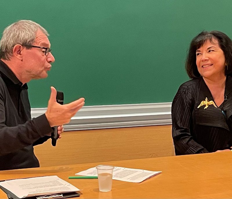 Martine Liautaud and Bruno Dranesas