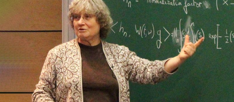 Ingrid Daubechies - IHES - 2018